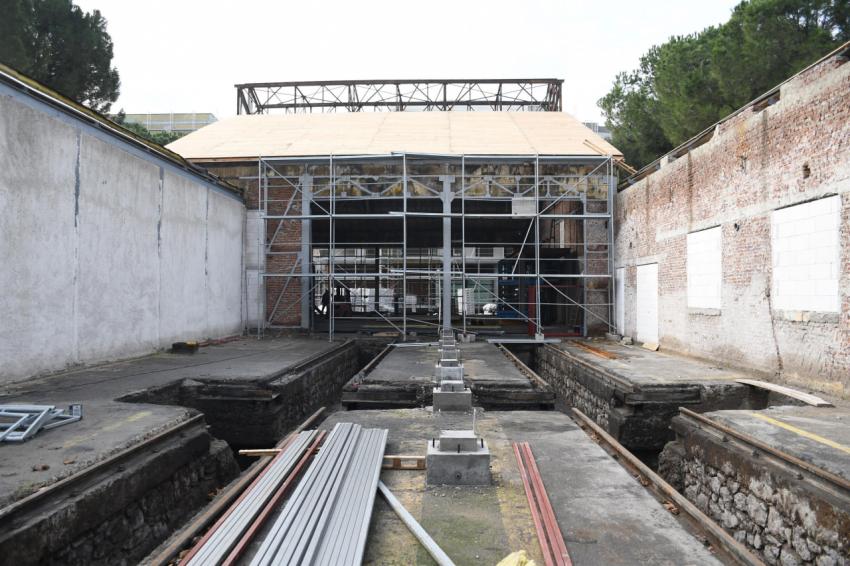 Tarihi Gar Binalarında restorasyon sürüyor