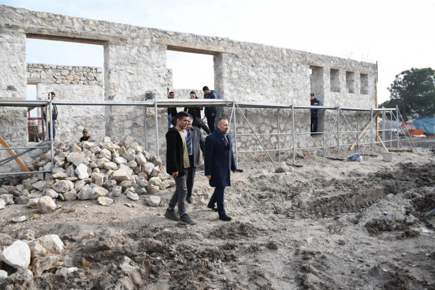 Tarihi Gar Binalarında restorasyon sürüyor