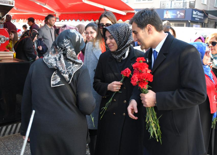 BAŞKAN VURMAZ“GÜÇLÜ EDREMİT’E KADINLARLA ULAŞACAĞIZ”