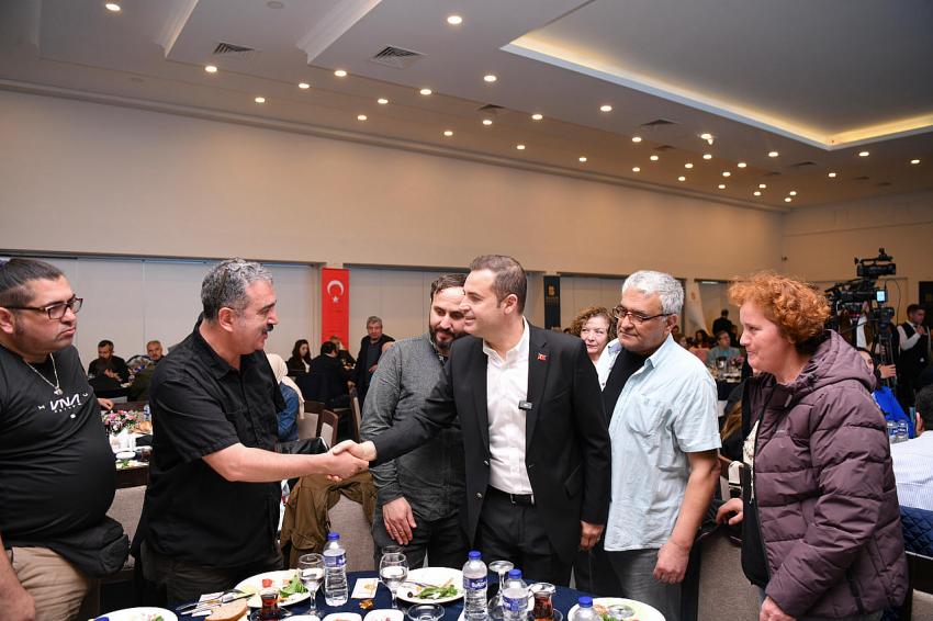 Başkan Akın: Belediye şirketlerinden tek kuruş almayacağım