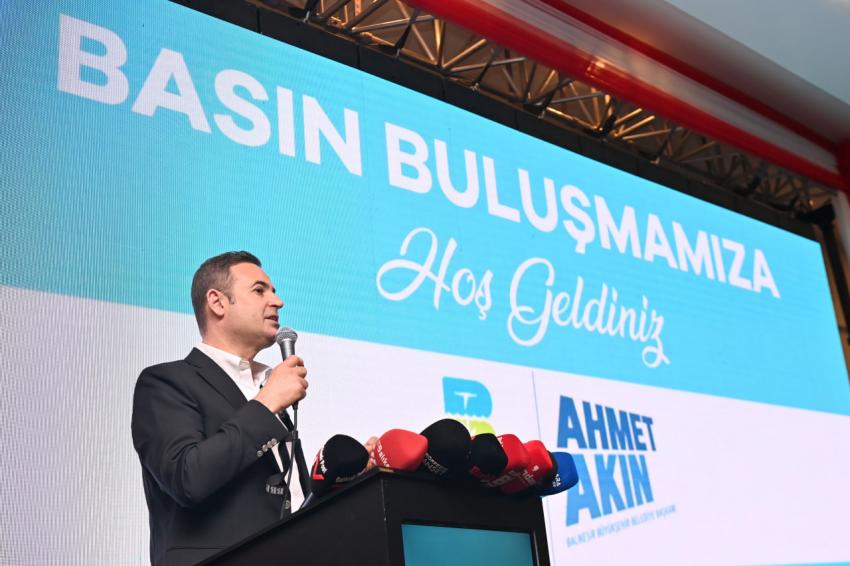 Başkan Akın: Belediye şirketlerinden tek kuruş almayacağım