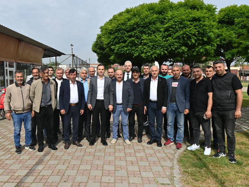 Başkan Akın, müjdeleri ilk ağızdan kendisi iletti