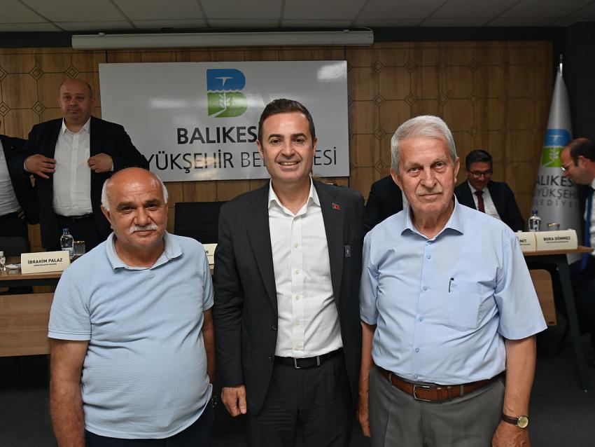 Başkan akın, Gönen’de vatandaşlarla bir araya geldi