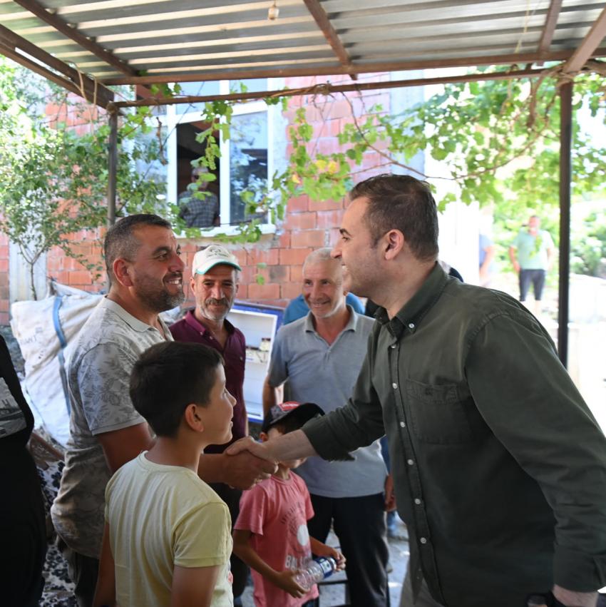 Başkan Akın, bayramı hemşehrileriyle bir arada geçirdi