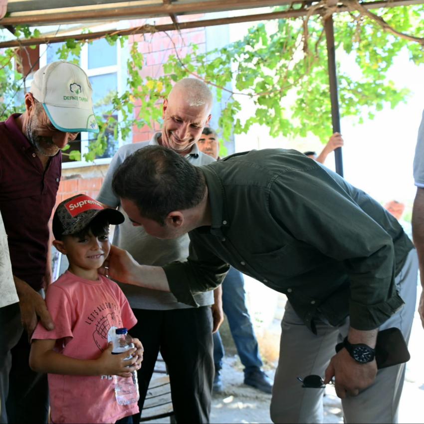 Başkan Akın, bayramı hemşehrileriyle bir arada geçirdi