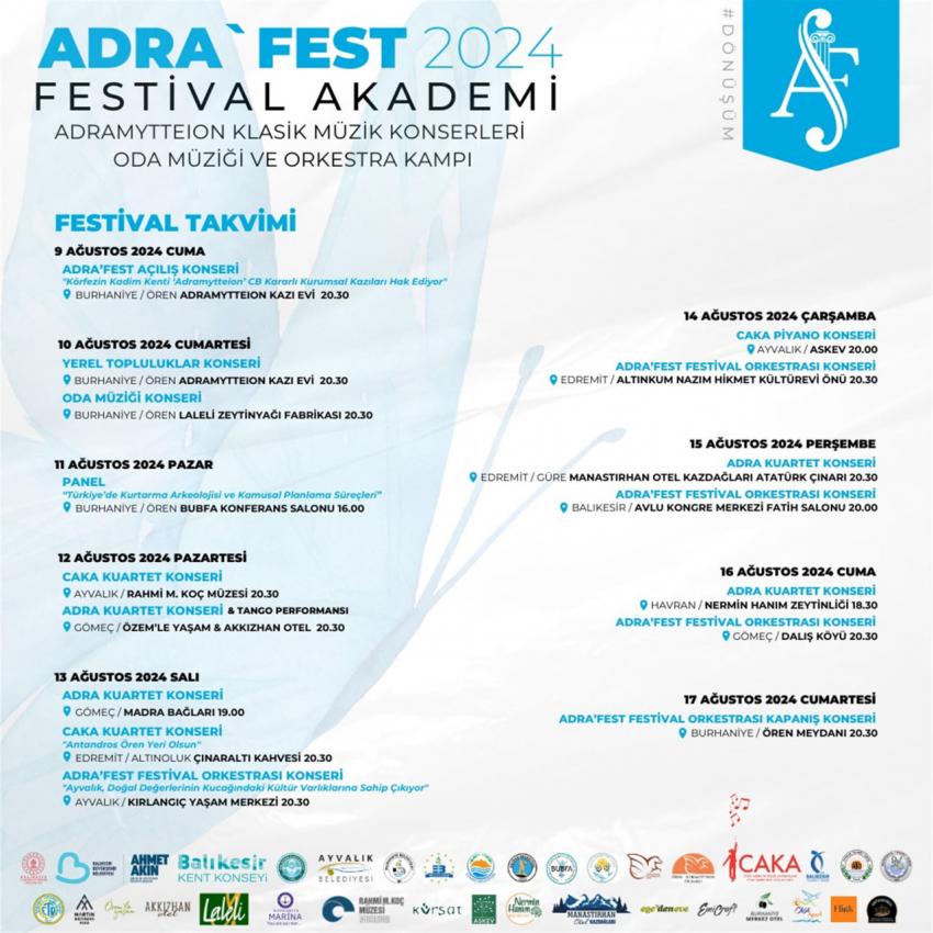 ADRA’FEST, Altınkum’da klasik müzik rüzgârı estirdi