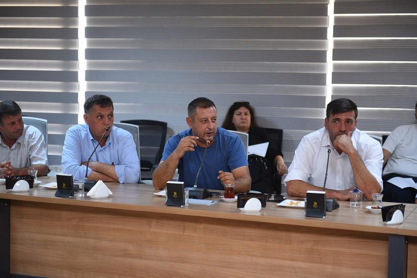 BASKİ Genel Müdürü Erdoğan Öztürk, Susurluklu muhtarları dinledi