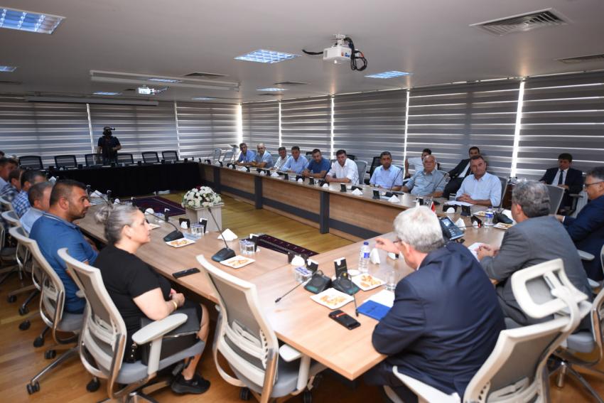 BASKİ Genel Müdürü Erdoğan Öztürk, Susurluklu muhtarları dinledi