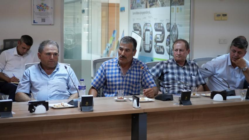 BASKİ Genel Müdürü Erdoğan Öztürk, Susurluklu muhtarları dinledi