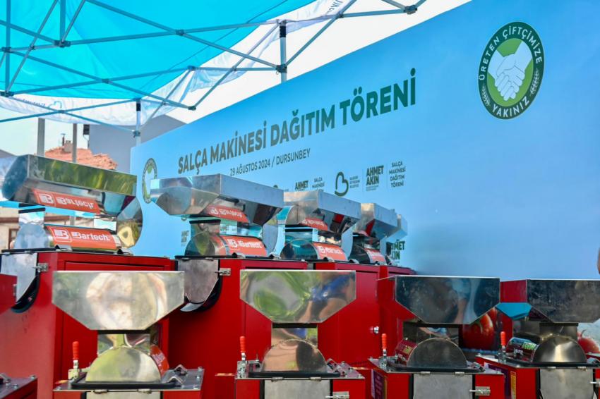 Çiftçiler, domatesi tarladan satmak yerine salça yapıp satacak