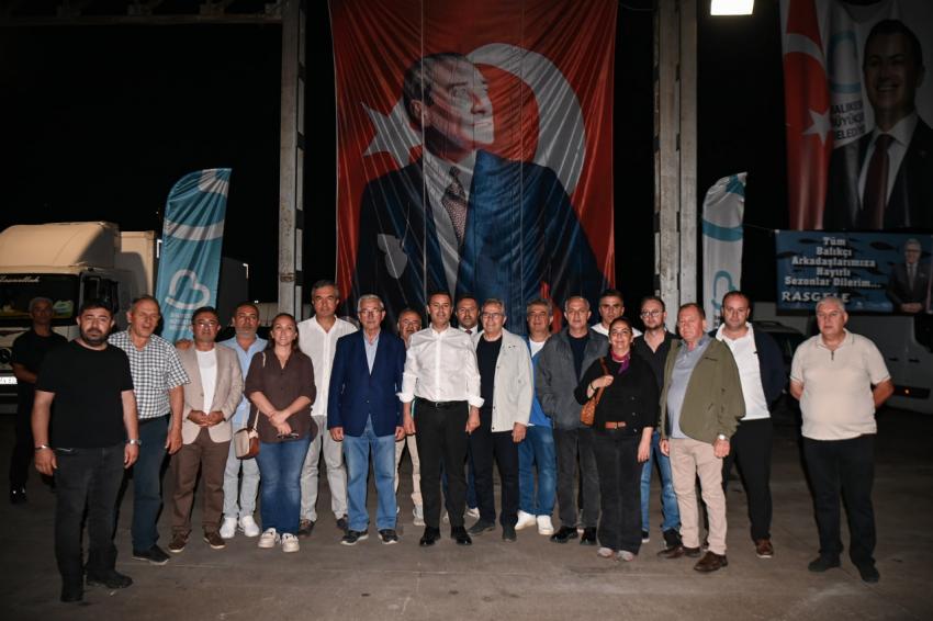 Balıkesirli balıkçılar “Vira Bismillah” diyerek sezonu açtı