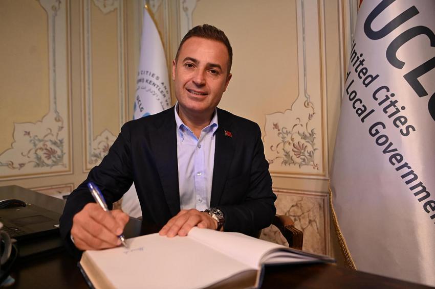 Başkan Akın: Uluslararası ölçekte yerel yönetimlerle daha yakın çalışma yürüteceğiz