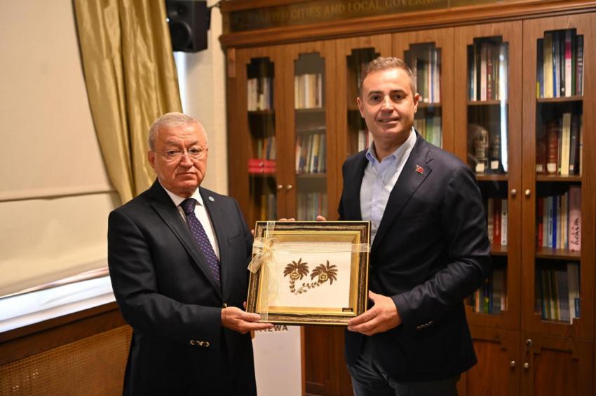 Başkan Akın: Uluslararası ölçekte yerel yönetimlerle daha yakın çalışma yürüteceğiz