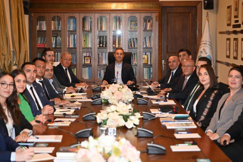 Başkan Akın: Uluslararası ölçekte yerel yönetimlerle daha yakın çalışma yürüteceğiz