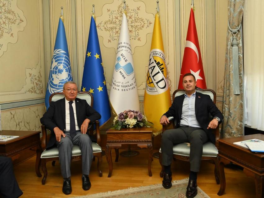 Başkan Akın: Uluslararası ölçekte yerel yönetimlerle daha yakın çalışma yürüteceğiz