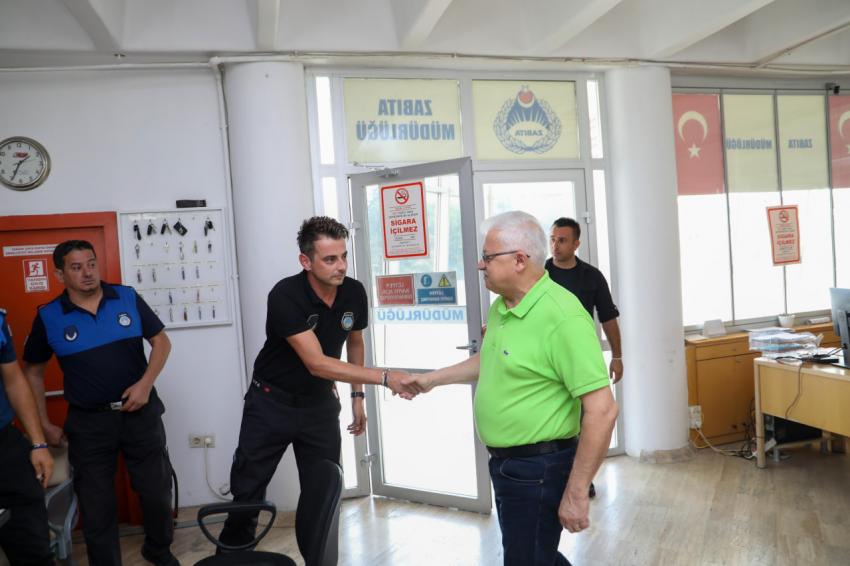 BAŞKAN DEVECİLER, ZABITA HAFTASINI KUTLADI