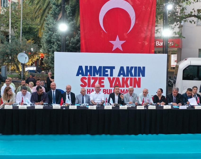 Erdek Halk Günü Buluşmasında Cumhuriyet Meydanı doldu taştı