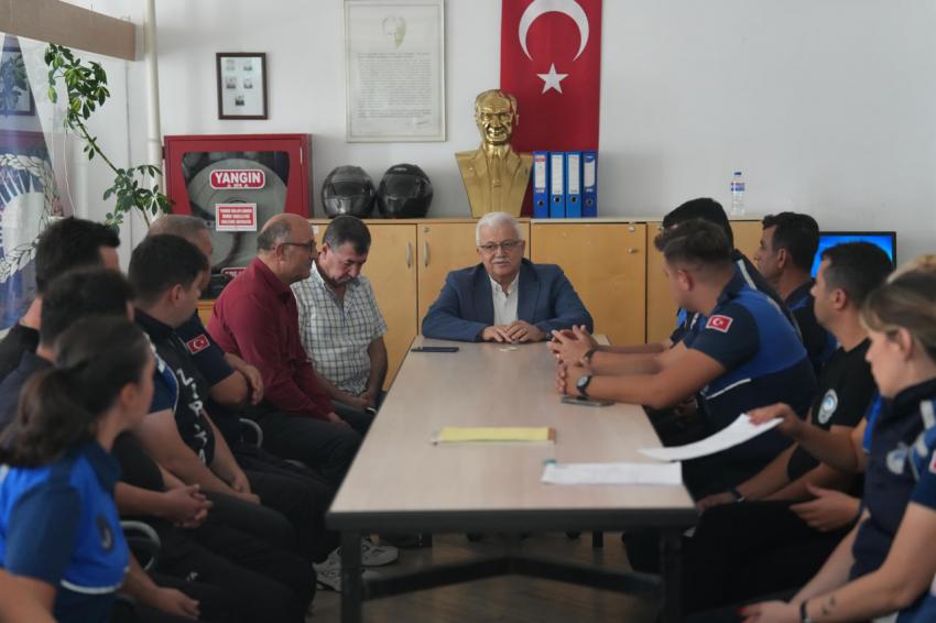 BURHANİYE BELEDİYESİ'NDE GÖREV DEĞİŞİMLERİ YAPILDI