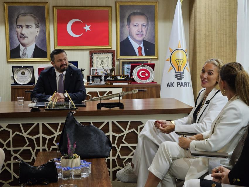 Kültür Bakanı Mehmet Nuri Ersoy’un Eşi, Atma Derneği Yönetim Kurulu Başkanı Pervin Ersoy,