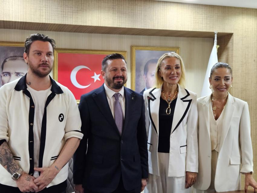 Kültür Bakanı Mehmet Nuri Ersoy’un Eşi, Atma Derneği Yönetim Kurulu Başkanı Pervin Ersoy,