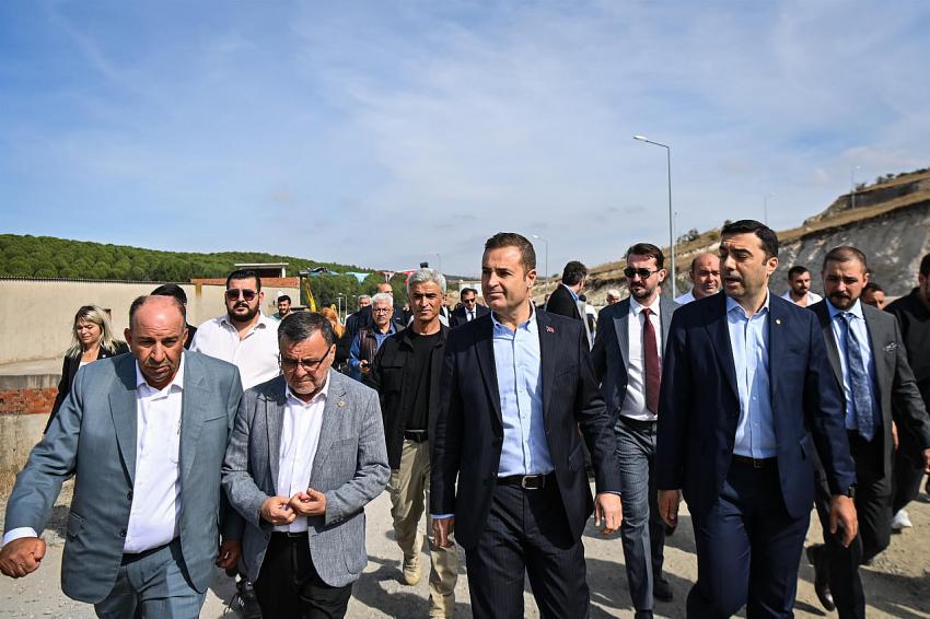 Atatepe’nin 30 yıllık sorununu Başkan Akın çözüyor