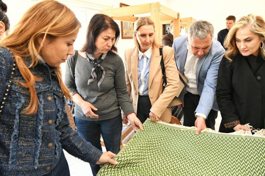 Arbil Akın’dan kadın kooperatiflerine destek