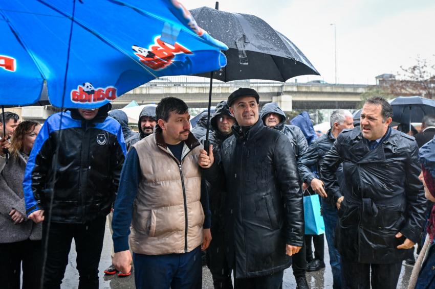 Başkan Akın: “Kapalı semt pazarı için çalışma başlatacağız”