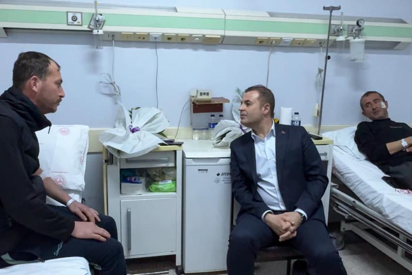 Başkan Akın: “Yaralarımızı birlikte saracağız”