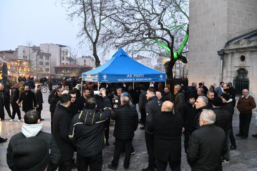 AK Parti İl Başkanlığı Yeni Yıla Birlik ve Beraberlik İçinde Başladı