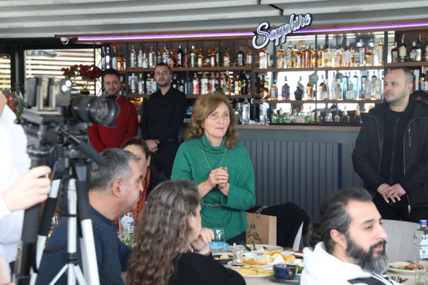 Başkan Ertaş’tan gazetecilerle bir araya geldi