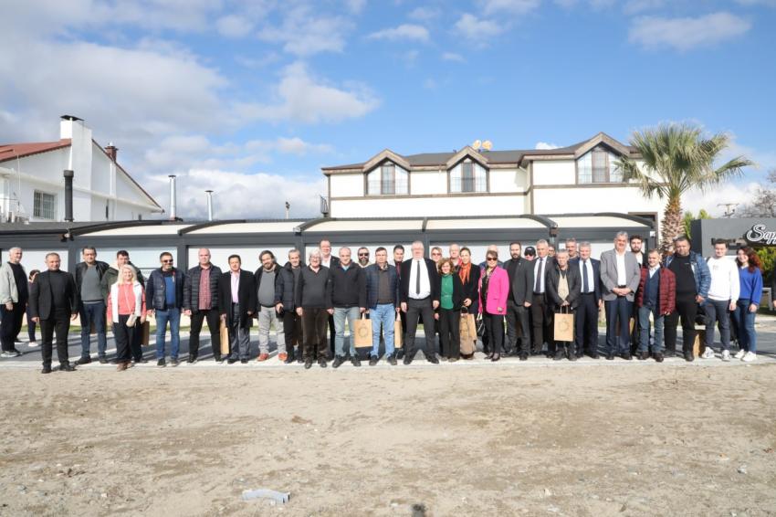 Başkan Ertaş’tan gazetecilerle bir araya geldi