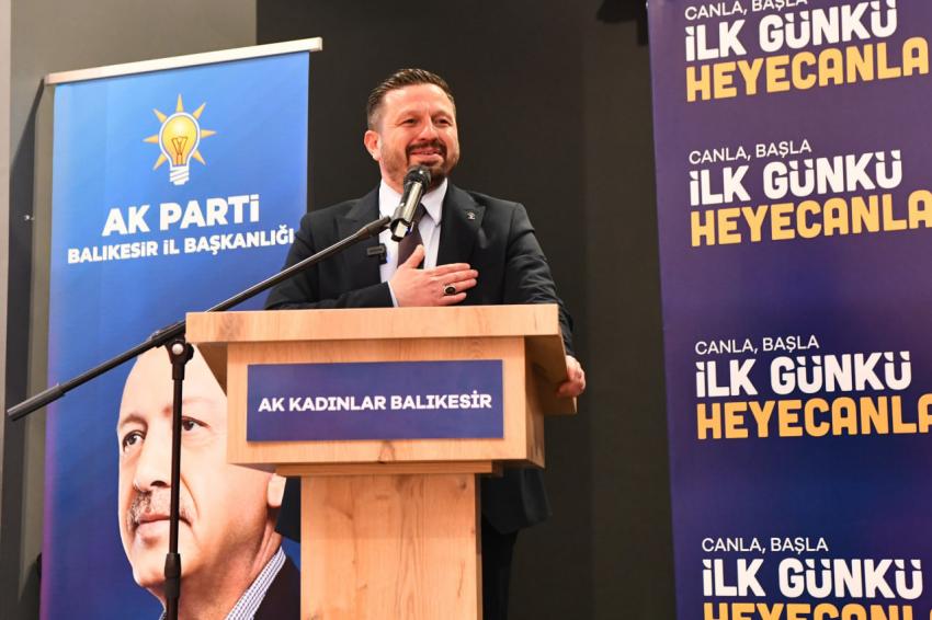 AK Parti Balıkesir İl Kadın Kolları 7. Olağan Kongresi büyük partililerin yoğun katılımıyla coşkuyla gerçekleştirildi.