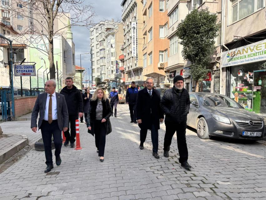 Başkan Akın’ın “Deprem Dirençli Balıkesir” hedefi doğrultusunda Bandırma’da harekete geçildi