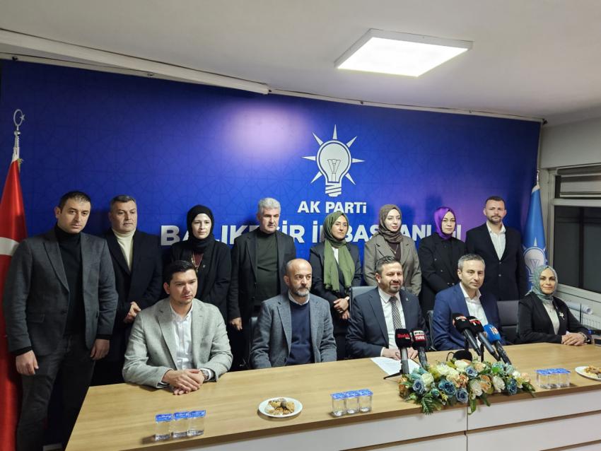 AK Parti İl Başkanı Mehmet Aydemir: