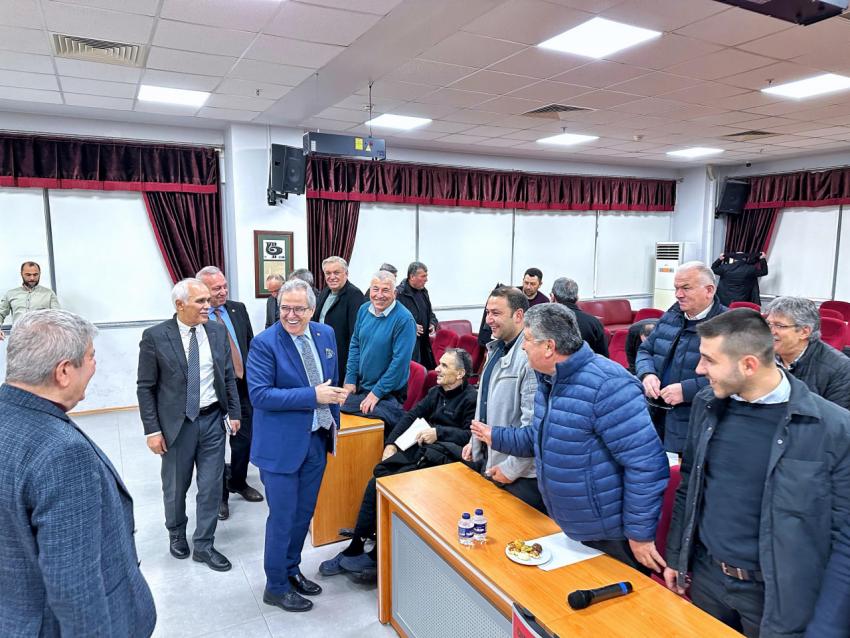 BAŞKAN DURSUN MİRZA KIRSAL MAHALLE MUHTARLARIYLA BİR ARAYA GELDİ