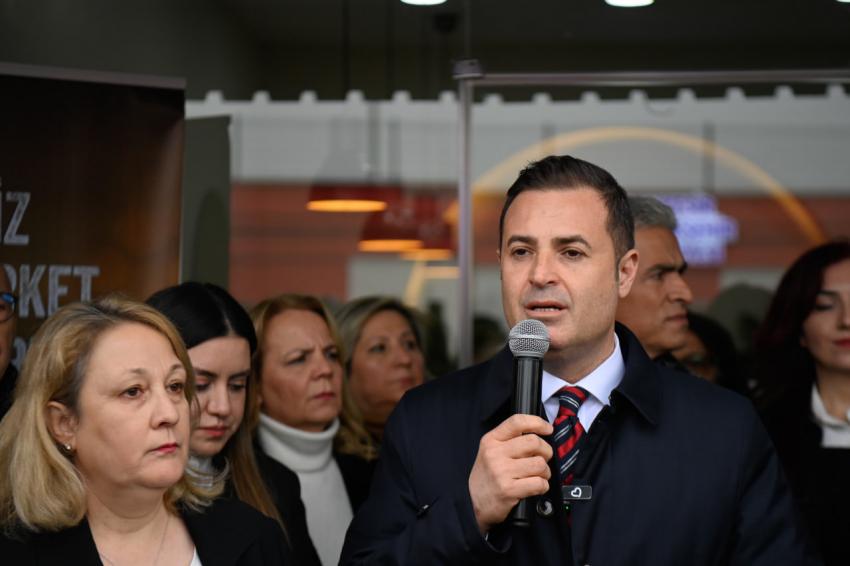 Başkan Akın, Balıkesir’in ilk ve tek “Glütensiz Kafe Market”ini açtı