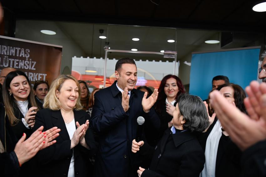 Başkan Akın, Balıkesir’in ilk ve tek “Glütensiz Kafe Market”ini açtı