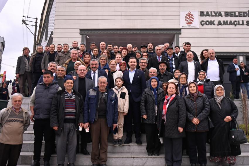 Başkan Akın’dan Balya çıkarması