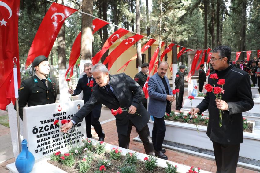 Edremit’te Çanakkale Zaferi’nin 110. yıl dönümü kutlandı