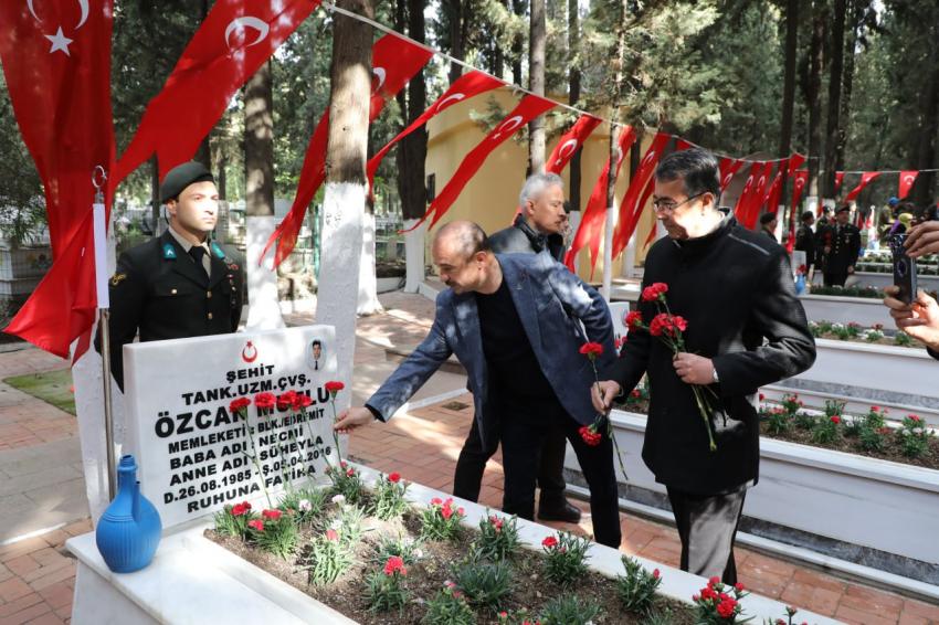 Edremit’te Çanakkale Zaferi’nin 110. yıl dönümü kutlandı