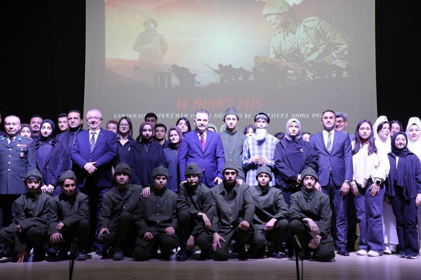 Edremit’te Çanakkale Zaferi’nin 110. yıl dönümü kutlandı