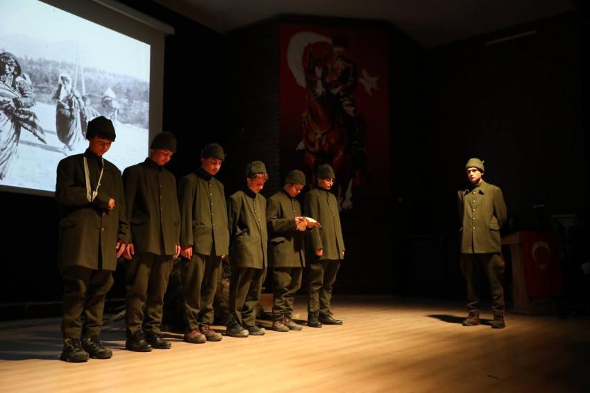 Edremit’te Çanakkale Zaferi’nin 110. yıl dönümü kutlandı