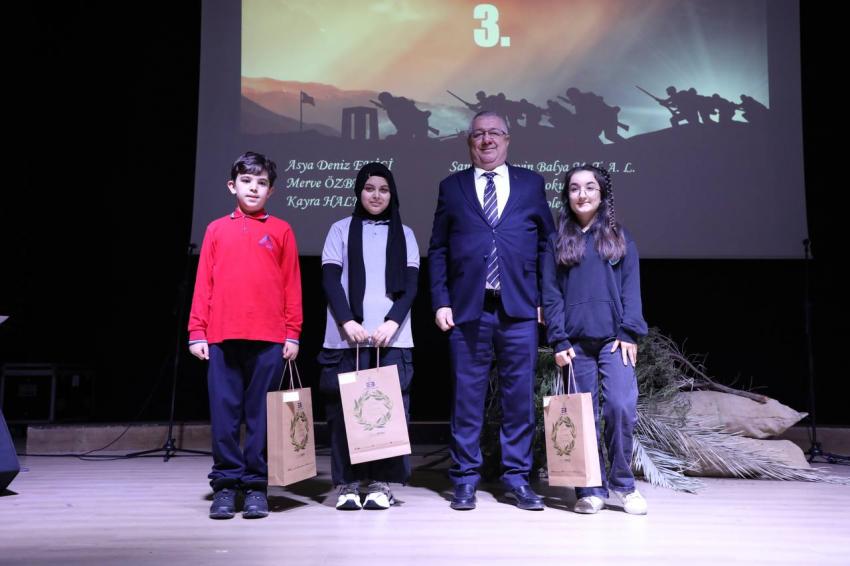 Edremit’te Çanakkale Zaferi’nin 110. yıl dönümü kutlandı