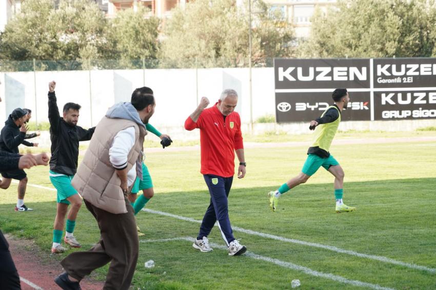 EDREMİTSPOR SON DAKİKA GOLÜYLE LİDERLİĞİ GERİ ALDI