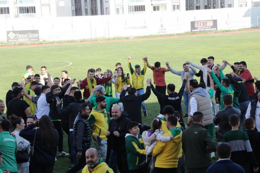 EDREMİTSPOR SON DAKİKA GOLÜYLE LİDERLİĞİ GERİ ALDI