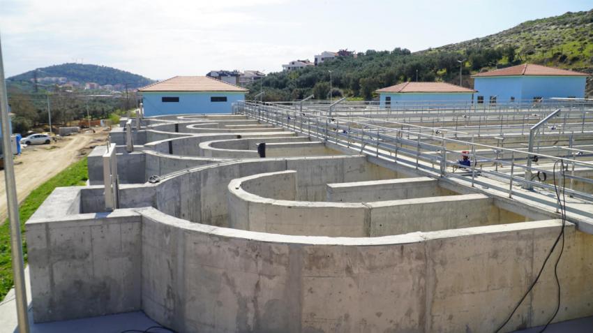 BASKİ, Erdek Atıksu Arıtma Tesisinin yüzde 80’ini tamamladı