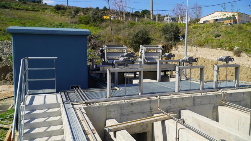 BASKİ, Erdek Atıksu Arıtma Tesisinin yüzde 80’ini tamamladı