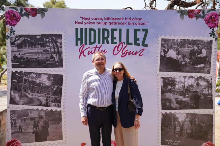 AYVALIK’TA HIDIRELLEZ COŞKUSU ÇAMLIK’TA YAŞANDI