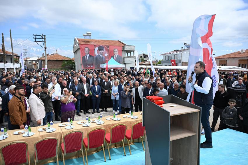 Akın’dan Kaymak Yapım ve Bal Dolum Tesisi müjdesi