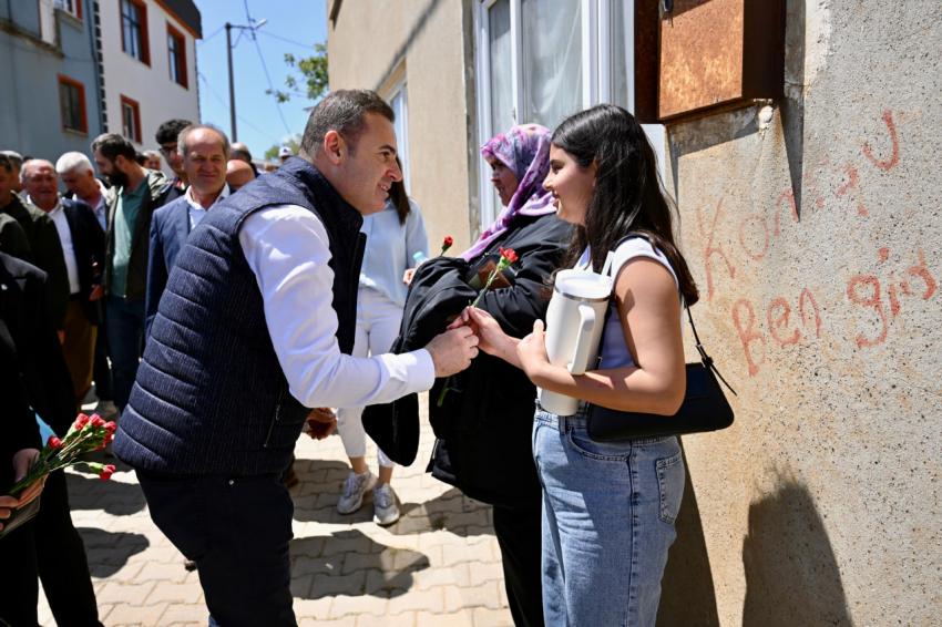 Akın’dan Kaymak Yapım ve Bal Dolum Tesisi müjdesi